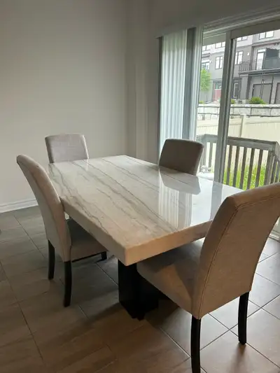 White Marble Dining Table GREAT DEAL!!!, View more