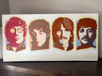 The Beatles canvas art