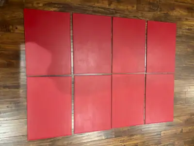 8 Red Dining Place Mats, View more