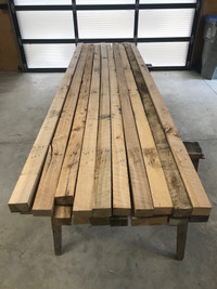 Maple hardwood lumber 
