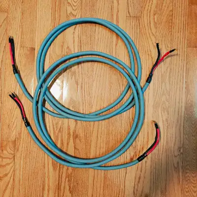 Audioquest AQ Crystal Hyperlitz 11AWG Speaker Cables - 8ft - VGC, View more