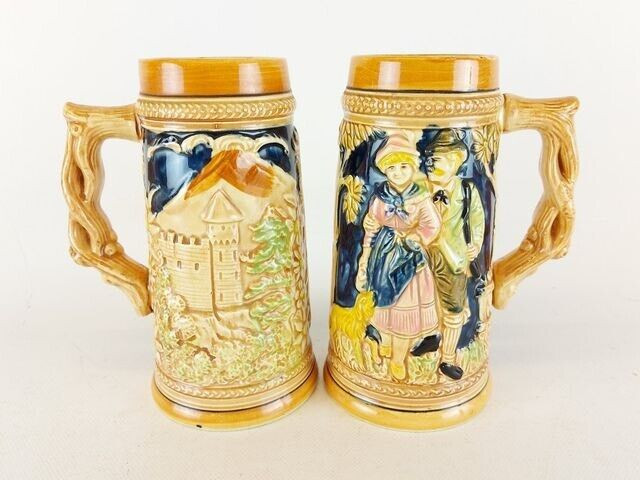Vintage lot de 4 Mugs à Bière en porcelaine Japonaise dans Art et objets de collection  à Ville de Montréal - Image 2