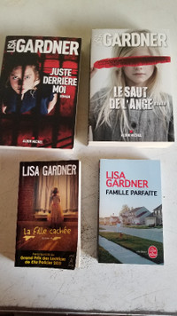 3 livres Lisa GARDNER Romans policiers Thriller Tessa Leoni