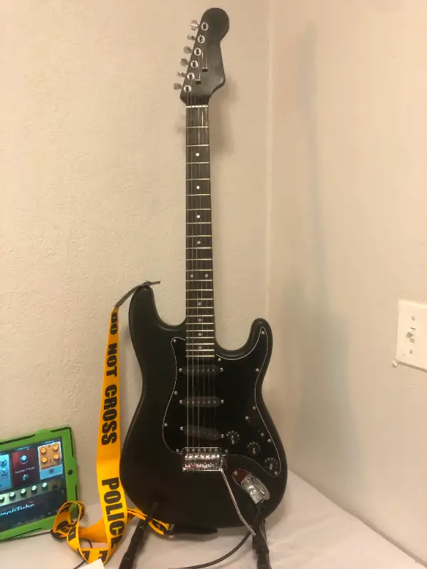 Harley Benton ST Custom Electric Guitar with extras in Guitars in Victoria - Image 5