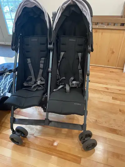 UPPAbaby G-LINK 2 Double Stroller + Travel Bag, View more