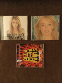 Hilary Duff music CDs