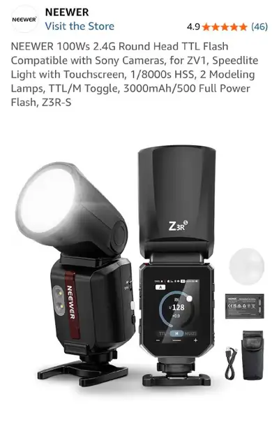 Neewer Z3R-S Flash, View more