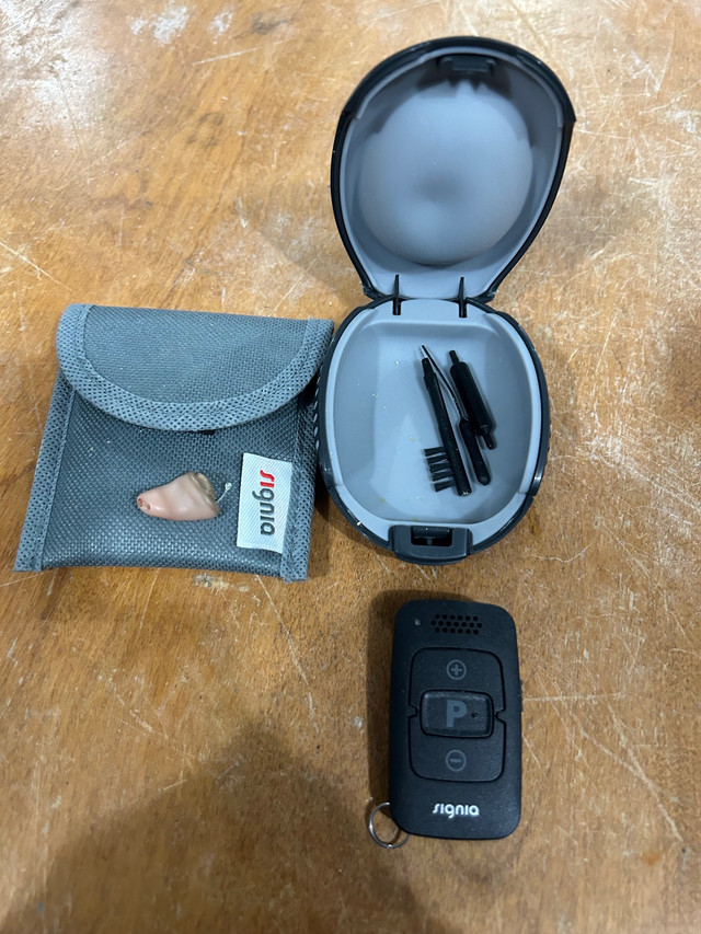 1 Unused SIGMA hearing aid with remote in Health & Special Needs in Muskoka