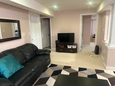 Basement for rent with 1 bedroom, 1 bathroom and a den. Included parking spot on the driveway. $1500...