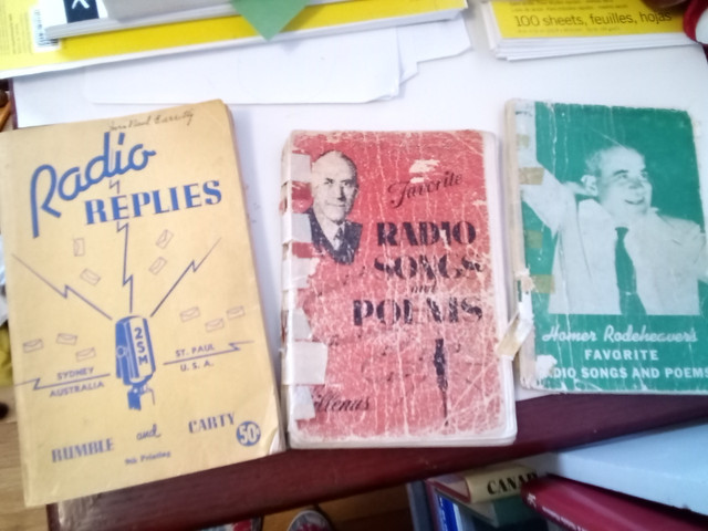 Vintage Radio Books in Arts & Collectibles in Calgary