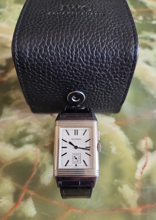 JAEGER-LECOULTRE GRAND REVERSO ULTRA THIN DUO Q3788570 WATCH in Jewellery & Watches in Downtown-West End - Image 6