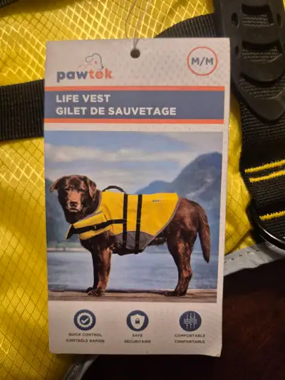 Dog life jacket, View more
