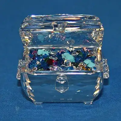 SWAROVSKI Crystal PIRATE TREASURE CHEST, View more