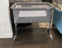 Baby joy portable beside bassinet