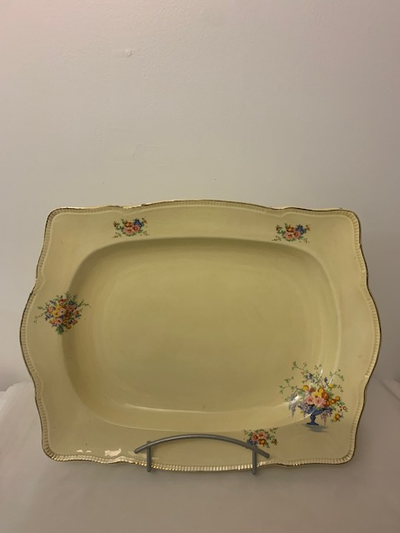 GRAND PLAT DE SERVICE ANCIEN ROYAL WINTON - ANGLETERRE - 1934, View more
