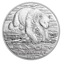 $50 pure 99.99% silver ROYAL CANADIAN MINT Coin 