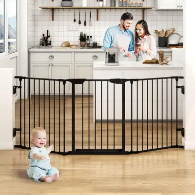 74" Wide Baby Gate, View more