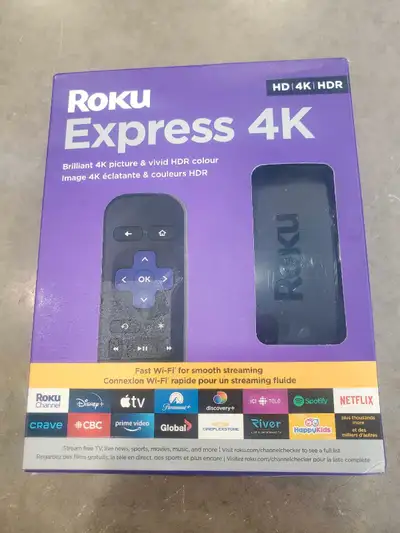 Roku express 4k tv stick , View more