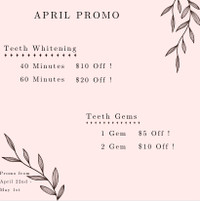 Teeth Whitening and Teeth Gems