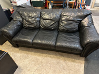 Leather couch