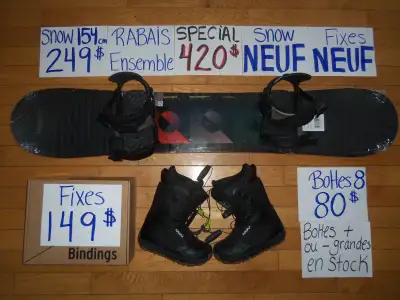 Ensembles kits snowboard planches a neige snow, View more