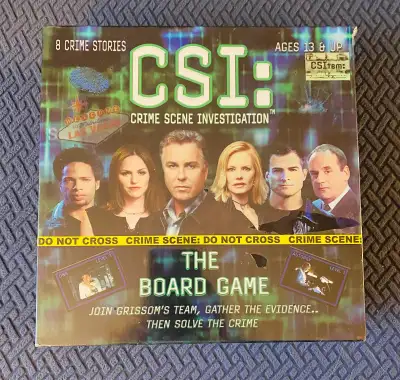 CSI - The Board Game (New, factory sealed), View more