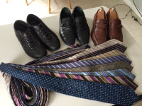 Salvatore Ferragamo Shoes and ZEGNA etc Silk Ties