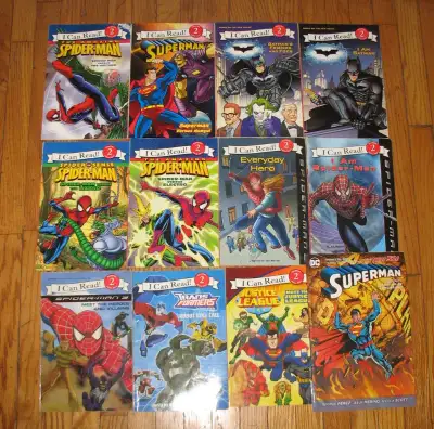 SPiderman,Batman,Superman,Game,other SuperHeroes Book collection, View more
