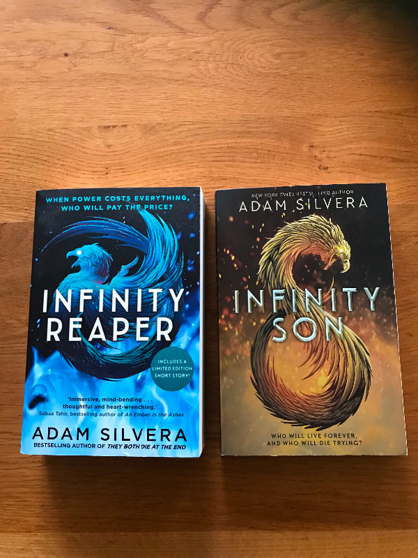 Infinity Reaper and Infinity Son by Adam Silvera in Children & Young Adult in Vernon