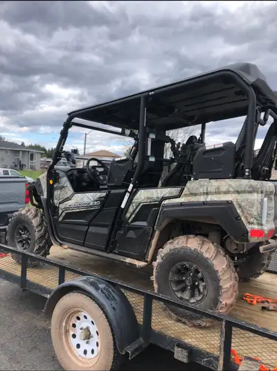 Testing the waters Looking to sell 2018 Yamaha x4 850 in good condition Comes with front window that...