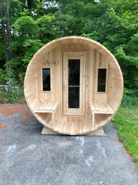 Cedar Barrell Sauna 