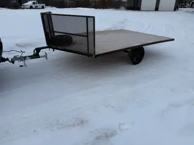 2003 homebuilt trailer, well buit. HAS a VIN. 2 place sled trailer, quad trailer, utility trailer. D...