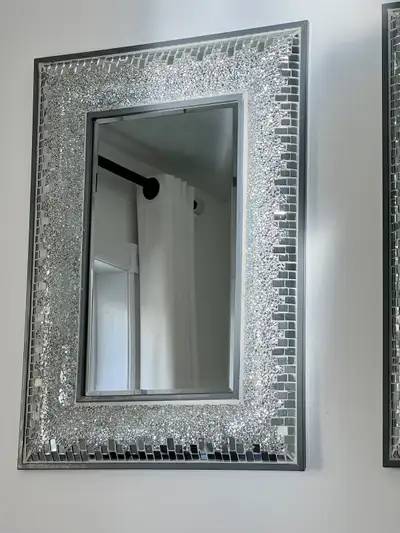 2 Elegant Luxe Mirrors Home Decor, View more