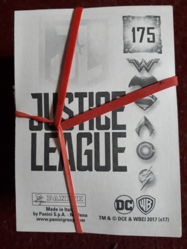 PANINI 2017 DC COMICS JUSTICE LEAGUE MOVIE STICKERS LOT in Arts & Collectibles in Annapolis Valley