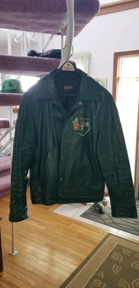 PA Raiders leather jacket