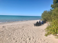 Lakefront cottage 17 km n of Goderich 