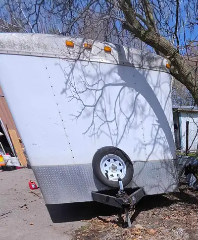 This trailer has served me well as a contractor trailer, used to store all my tools. Pictures were j...