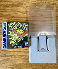 Pokémon Gold Replacement box + Case (No Cartridge)