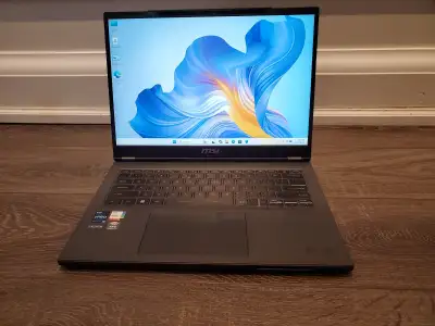 14" MSI Laptop, 13th gen i7, 16GB RAM, 512GB SSD, Backlit Kybrd, View more