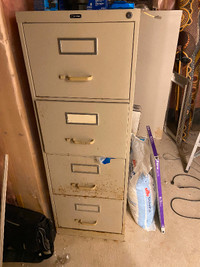 Metal File cabinet vintage