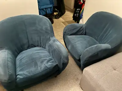 Pair tub chairs, View more