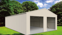 25FT×33FT Double Door Metal Warehouse Shed for Sale
