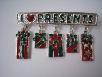 Christmas brooch