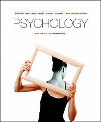 Psychology - from Inquiry to Understanding - 3rd Can Ed (Hard)