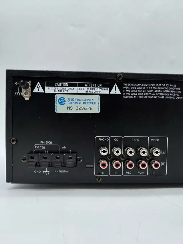 Kenwood KR-A4030 AM/FM Stereo Receiver Tested Working in Stereo Systems & Home Theatre in City of Toronto - Image 8