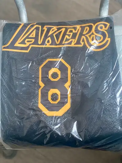 FOR SALE: Los Angeles Lakers Black Mamba Tribute Jersey — Size M! Kobe Bryant #8 Edition ➤ $50 Firm...