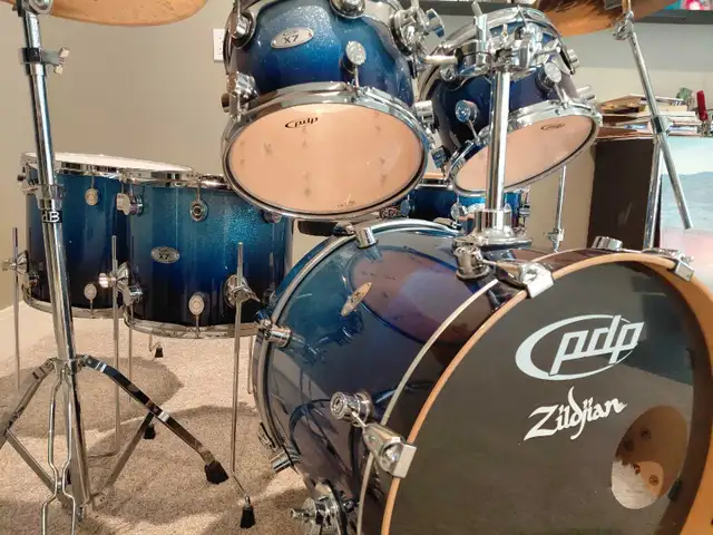 PDP x7 shells with hardware in Drums & Percussion in Calgary - Image 3
