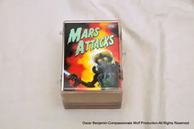 1994 MARS ATTACKS 100 CARD SET, View more