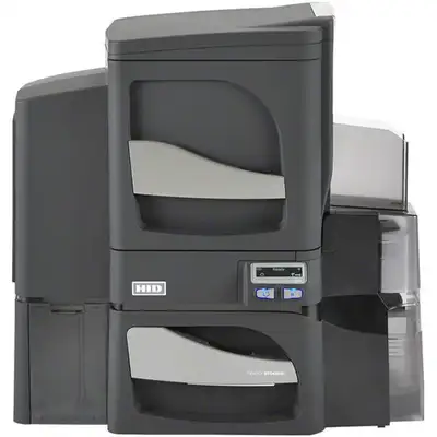 Built to withstand large print volumes for large organizations, the DTC4500e Dual-Sided Card Printer...
