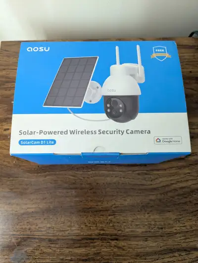 Aosu solar powered camera *price dropped, View more